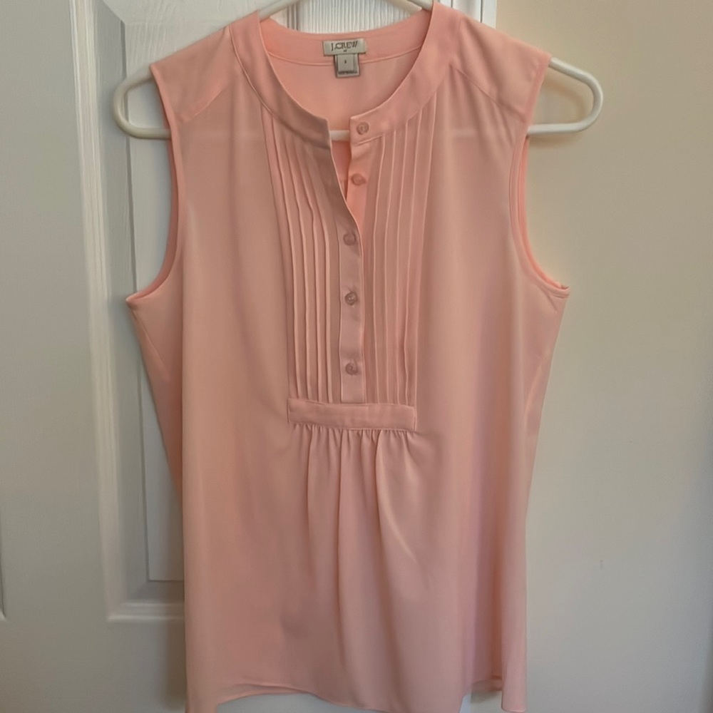 J. Crew Pink Blouse